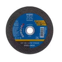 Darabolókorong, PFERD, inox, 180 x 1,6 x 22,2 mm Darabolókorong, PFERD, inox, 180 x 1,6 x 22,2 mm