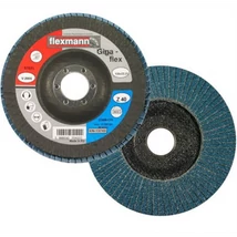 Lameller, FLEXMANN, Gigaflex, inox, 125 x 22,2 mm, P40