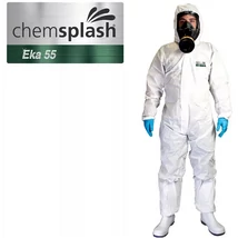 Festőoverál, PORTWEST, Chemsplash Eka 55, fehér, M