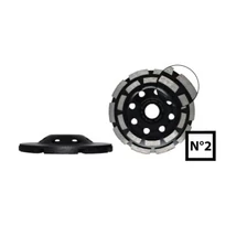 Betoncsiszoló, ABRABORO, gyémántszemcsés, 125 mm Betoncsiszoló, ABRABORO, gyémántszemcsés, 125 mm