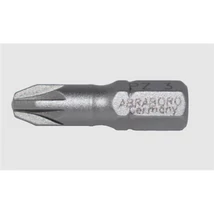 Csavarbehajtó bit, ABRABORO, kereszthornyú, PZ 2 x 25 mm