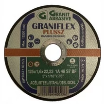 Darabolókorong, GRANIT, acél, 125 x 1,6 x 22,2 mm Darabolókorong, GRANIT, acél, 125 x 1,6 x 22,2 mm