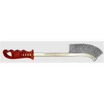 Drótkefe, ABRABORO, egysoros, műanyagnyelű, hosszú