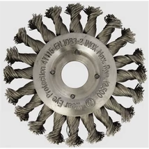 Drótkorong, ABRABORO, sodrott, 125 x 22,2 mm Drótkorong, ABRABORO, sodrott, 125 x 22,2 mm