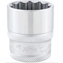 Dugókulcs, KENNEDY, 12-szögletű, 1/2", 20 mm