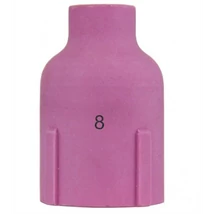 Gázterelő, IWELD, kerámia, AWI, SR17/18/26, GR8, gázlencsés, nagy, 12,5 x 48 mm Gázterelő, IWELD, kerámia, AWI, SR17/18/26, GR8, gázlencsés, nagy, 12,5 x 48 mm