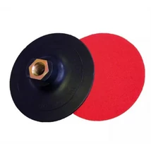 Gumitányér, HAPPY WORK, tépőzáras, normál, 125 mm Gumitányér, HAPPY WORK, tépőzáras, normál, 125 mm