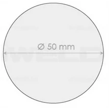 Hegesztőüveg, XTW, átlátszó, műanyag, 50 mm Hegesztőüveg, XTW, átlátszó, műanyag, 50 mm