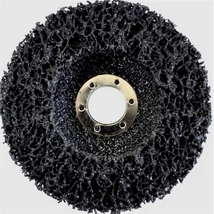 Négertárcsa, ABRABORO, black, D125 x 22 mm