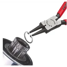 Seegergyűrűfogó, KNIPEX, belső, egyenes, 140 mm, 8-13 mm Seegergyűrűfogó, KNIPEX, belső, egyenes, 140 mm, 8-13 mm