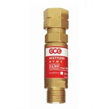 Visszavágásgátló, GCE, FR-18, markolathoz, égőgáz, 3/8" balmenetes Visszavágásgátló, GCE, FR-18, markolathoz, égőgáz, 3/8" balmenetes