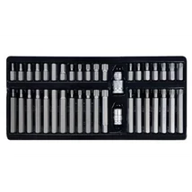 Csavarbehajtó bit készlet, YATO, torx, imbusz, 40 részes