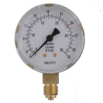 Nyomáscsökkentő óra, IWELD, argon/CO2, 63/30 liter/min Nyomáscsökkentő óra, IWELD, argon/CO2, 63/30 liter/min