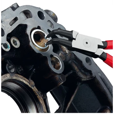 Seegergyűrűfogó, KNIPEX, belső, hajlított, 130 mm, 8-13 mm Seegergyűrűfogó, KNIPEX, belső, hajlított, 130 mm, 8-13 mm