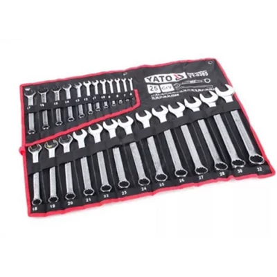 Csillag-villáskulcs készlet, YATO, 25 részes, 6-32 mm Csillag-villáskulcs készlet, YATO, 25 részes, 6-32 mm