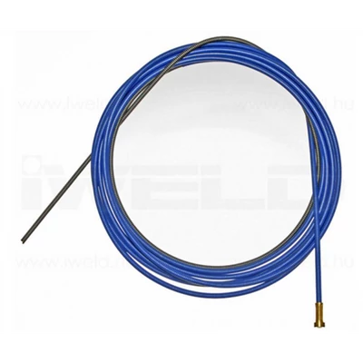 Bowden MIG munkakábelhez, IWELD, bevonatos, 4 fm, kék, 0,8-1,0 mm huzalhoz Bowden MIG munkakábelhez, IWELD, bevonatos, 4 fm, kék, 0,8-1,0 mm huzalhoz