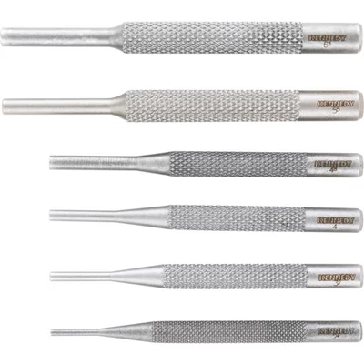 Csapszegkiütő készlet, KENNEDY, 6 részes, 2,4-6,4 mm