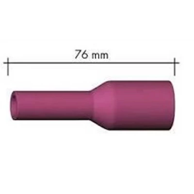 Gázterelő, BINZEL, kerámia, AWI, SR17/18/26, GR5, gázlencsés, 8 x 76 mm Gázterelő, BINZEL, kerámia, AWI, SR17/18/26, GR5, gázlencsés, 8 x 76 mm