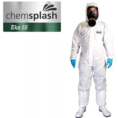 Festőoverál, PORTWEST, Chemsplash Eka 55, fehér, XXL