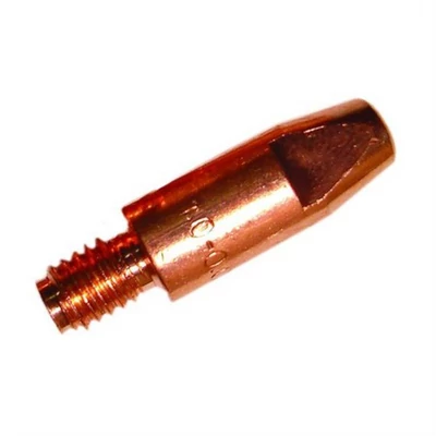 Áramátadó, BINZEL, Alu+KO, M6 x 28 mm, D=8, 1,0 mm huzalhoz