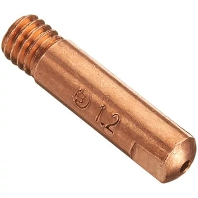 Áramátadó, BINZEL, M6/6 x 25 mm, 1,2 mm huzalhoz