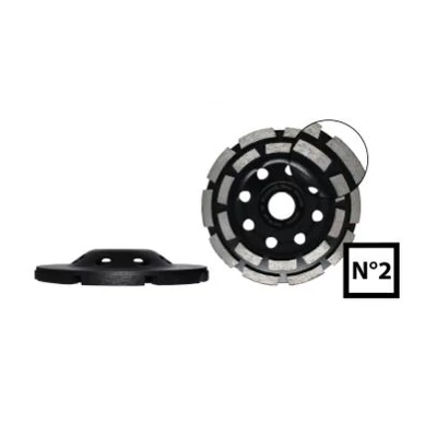 Betoncsiszoló, ABRABORO, gyémántszemcsés, 180 mm Betoncsiszoló, ABRABORO, gyémántszemcsés, 180 mm