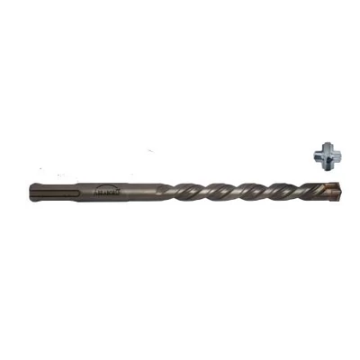Betonfúró, ABRABORO, SDS Plus, négyélű, 6 x 210/150 mm