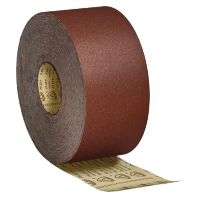 Csiszolószalag, KLINGSPOR, tekercses, P220, 120 mm Csiszolószalag, KLINGSPOR, tekercses, P220, 120 mm