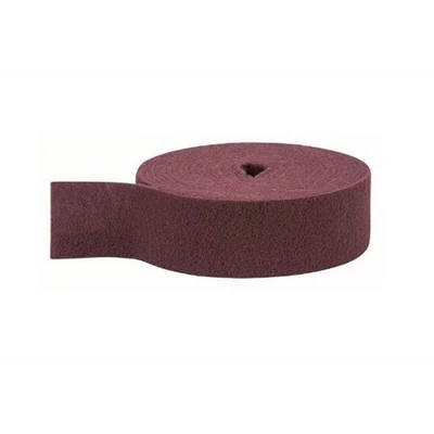 Csiszolótekercs, ABRABORO, P180, vlies, bordó, 100 mm x 10 fm Csiszolótekercs, ABRABORO, P180, vlies, bordó, 100 mm x 10 fm