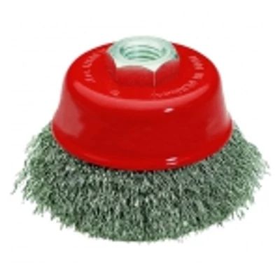 Fazékkefe, ABRABORO, hullámos, 75 mm x M14