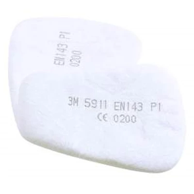 Gázszűrőbetét munkavédelmi álarchoz, 3M 5911, P1