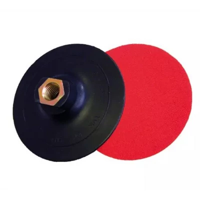 Gumitányér, HAPPY WORK, tépőzáras, normál, 125 mm Gumitányér, HAPPY WORK, tépőzáras, normál, 125 mm