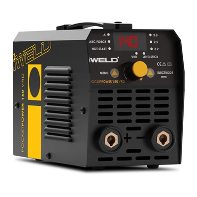 Hegesztőgép, IWELD, Gorilla Pocketpower 150 VRD, inverteres