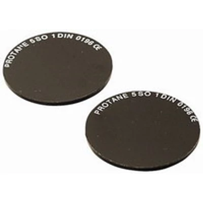 Hegesztőüveg, átmérő 50 mm, DIN 12 Hegesztőüveg, átmérő 50 mm, DIN 12
