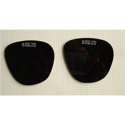 Hegesztőüveg, ovális, DIN 5 Hegesztőüveg, ovális, DIN 5