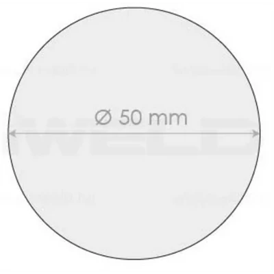 Hegesztőüveg, XTW, átlátszó, műanyag, 50 mm Hegesztőüveg, XTW, átlátszó, műanyag, 50 mm