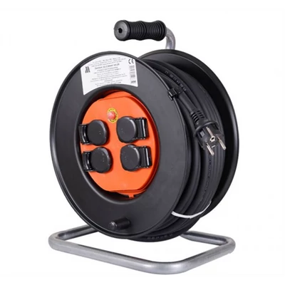 Hosszabbító kábeldobon, IWELD, 3 x 2,5 mm2, 25 m Hosszabbító kábeldobon, IWELD, 3 x 2,5 mm2, 25 m