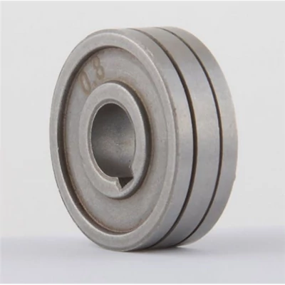 Huzaltoló görgő, MIG, V, 30 x 10 x 10 mm, 0,6-0,8 mm huzalhoz