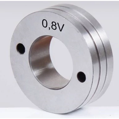 Huzaltoló görgő, MIG, V, 40 x 28 x 10 mm, 0,8-1,0 mm huzalhoz Huzaltoló görgő, MIG, V, 40 x 28 x 10 mm, 0,8-1,0 mm huzalhoz