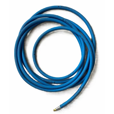 MIG koaxkábel, TBi, víz-áram, kék, 500 A, 5 fm