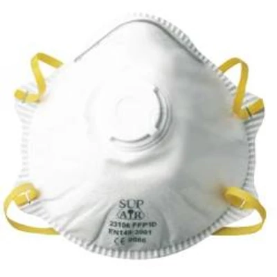 Pormaszk, SUPAIR, FFP1, SL NR D, szelepes, csésze formájú