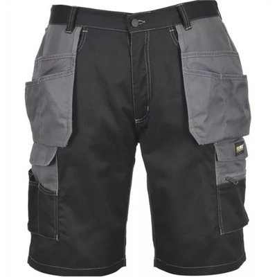 Rövidnadrág, KS18, Granite, fekete, L