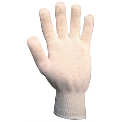 Védőkesztyű, pamut, bélelt, fehér, 10 Védőkesztyű, pamut, bélelt, fehér, 10