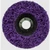 Négertárcsa, ABRABORO, lila, D125 x 22 mm